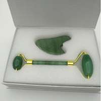 2019 Amazon hot sale massager jade roller With Custom Box